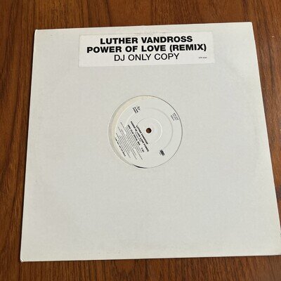 Luther Vandross - Power Of Love/Love Power - 12” Vinyl (Remixes) - DJ Copy.