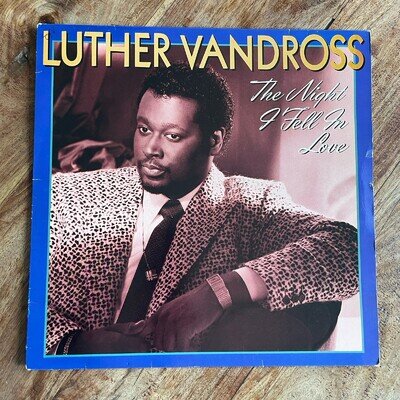 LUTHER VANDROSS - THE NIGHT I FELL IN LOVE EX-/EX- VINYL LP / FIRST PRESSING UK