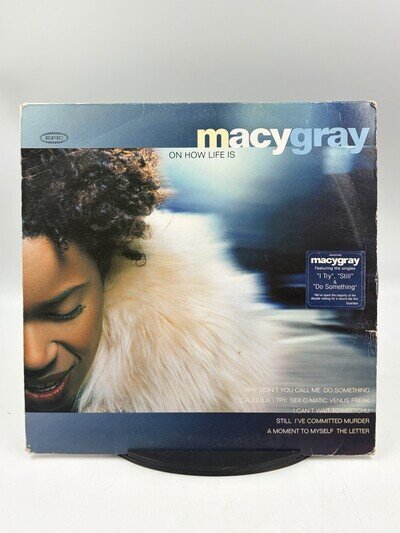 Macy Gray ‎On How Life Is ‎LP Record Vinyl Album - VG+/VG+ 1999 Soul UK