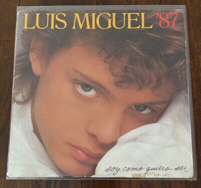 Luis Miguel '87 ‎– Soy Como Quiero Ser LP '87 Mexican Press WEA