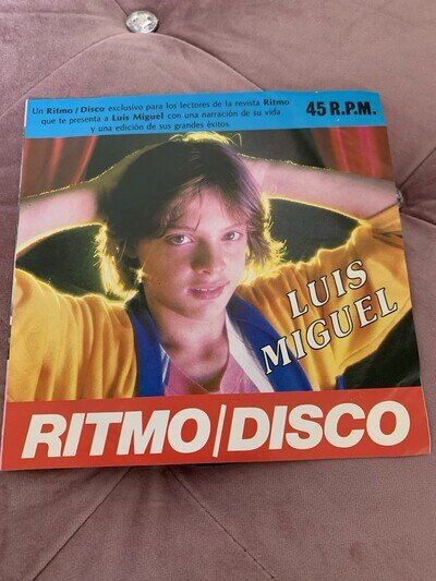 Luis Miguel - Ritmo Disco 45 RPM Promo Vinyl 1984 Mexico Edition