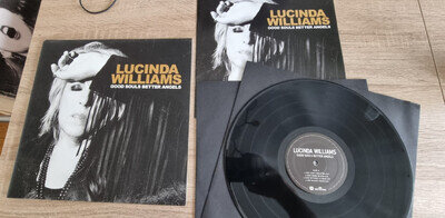 Lucinda Williams: Good Souls Better Angels 2 LP, 180 Gramm Vinyl, US-Press NM