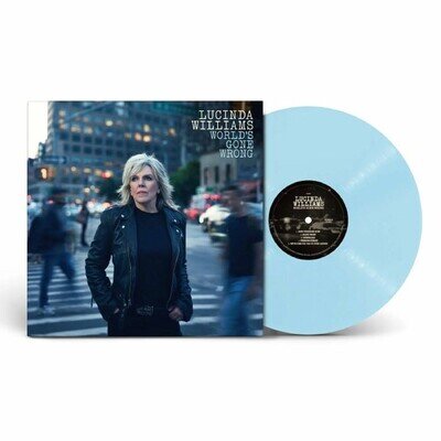 WILLIAMS, Lucinda - World's Gone Wrong - SKY BLUE VINYL LP