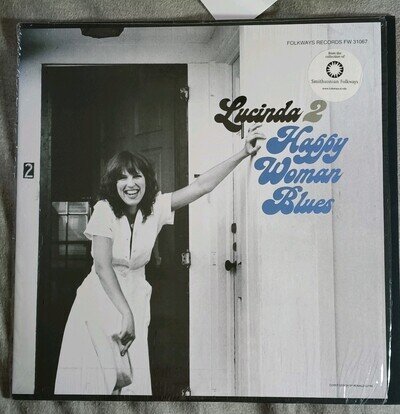 Lucinda Williams Happy Woman Blues NEAR MINT LP + INSERT
