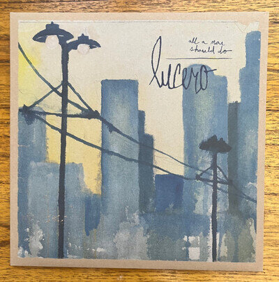 Lucero - All a Man Should Do (2015) vinyl LP + CD NEAR MINT