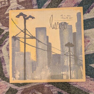 Lucero / All A Man Should Do – 2015 Vinyl LP (Mint / Like New)