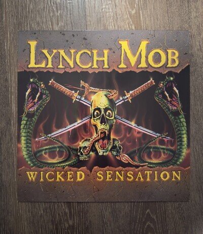 LYNCH MOB Wicked Sensation ORIG 1990 VG+/VG+