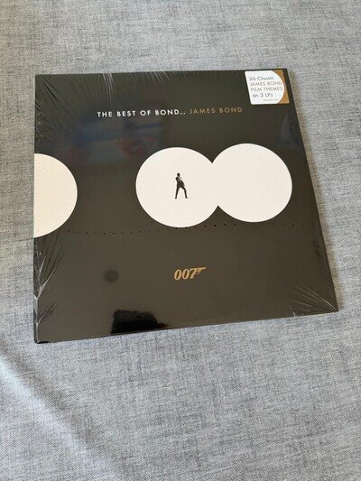 THE BEST OF BOND.... JAMES BOND (FILM THEMES) 3 x Vinyl LP BRAND NEW