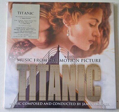 James Horner – Titanic (Music From The Motion Picture) 2 x Vinyl 180g Brand New
