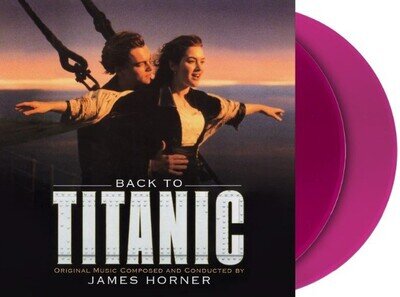 James Horner Back To Titanic OST LP Album vinyl record Numbered 180g purple 2026