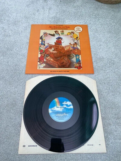 Steven Spielberg An American Tale James Horner Vinyl Record
