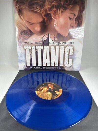 James Horner – Titanic (Music From The Motion Picture)/2x12" Blue Deluxe Edition