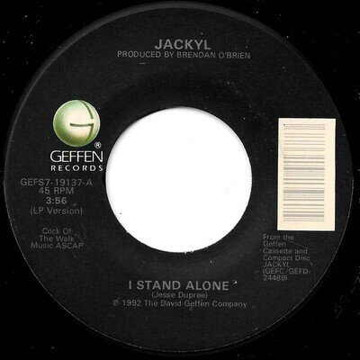 Jackyl - I Stand Alone [7" Vinyl Single] NM USA Import