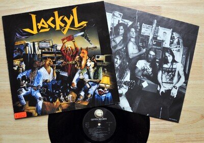 JACKYL "1992" LP Original Germany Press!! Jesse James Dupree "I Stand Alone"