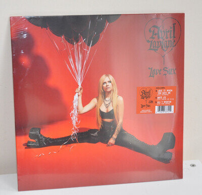 Avril Lavigne Love Sux Vinyl Record LP Orange Vinyl New Sealed
