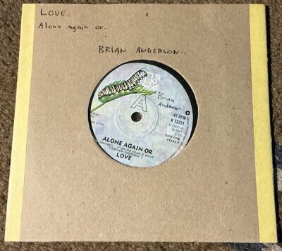 Love - Very Rare Label Misprint Not Alone Again Or but And More
