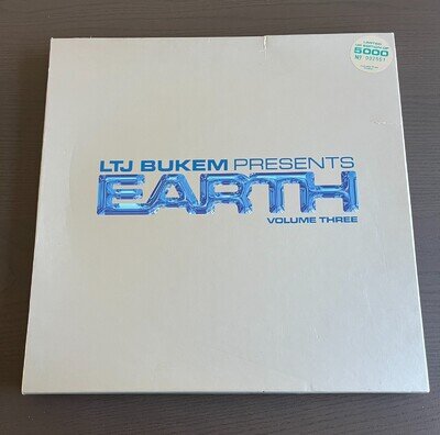 LTJ Bukem – Earth Volume Three (5x12" Vinyl) Limited Edition Box Set EARTHLP003
