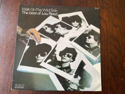 WALK ON THE WILD SIDE, THE BEST OF LOU REED, VINYL RECORD, 12" LONG PLAYER