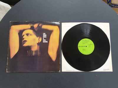LOU REED - ROCK N ROLL ANIMAL 1981 UK PRESS 12" VINYL RECORD LP EX
