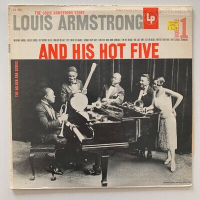Louis Armstrong & His Hot Five – The Louis Armstrong Story - Vol.1 - US LP VG/VG