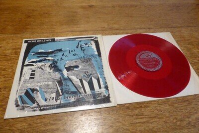 Meade Lux Lewis Boogie Woogie & Blues US 1962 Red Vinyl Stinson SLP 25 DSM LP
