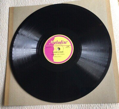 MEADE LUX LEWIS - YANCEY'S PRIDE - NEAR MINT 1950 MELODISC 78 - SUPER COPY!