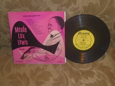 Meade Lux Lewis Interpretations Volume 1 Atlantic LP 133 MONO 10" 1952