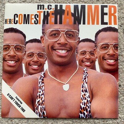 MC Hammer Here Comes The Hammer Ft. U Can’t Touch This CL 610 1990 EX