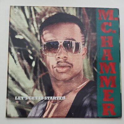 MC Hammer - Let’s Get It Started LP - Album 12” - Vinyl Record 1988 EST2108 VG+