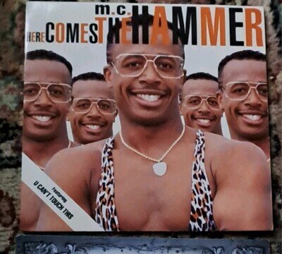 MC Hammer U Can't Touch This Vinyl Record 7 Inch
