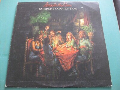 FAIRPORT CONVENTION RISING FOR THE MOON ISLAND ILPS 9313 PINK RIM SANDY DENNY 75