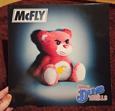 McFly Young Dumb Thrills Pink Vinyl 12" LP Limited Edition NM/MINT + Inner