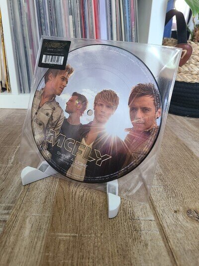 McFly Taio Cruz - Shine A Light 7" Vinyl Pic Disc Single Sided Island 2010 Pop