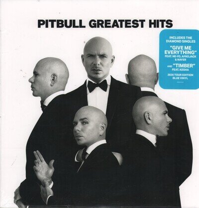 PITBULL GREATEST HITS LP VINYL 2026 Tour Edition on Blue Vinyl (19958442581) EUR