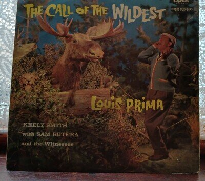 1960 LP The Call Of The Wildest Louis Prima On Capitol Records