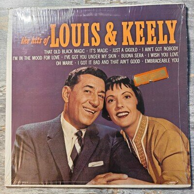 Louis Prima Keely Smith Hits LP Capitol SM-1531 Shrink Hype VG+ Jazz Swing
