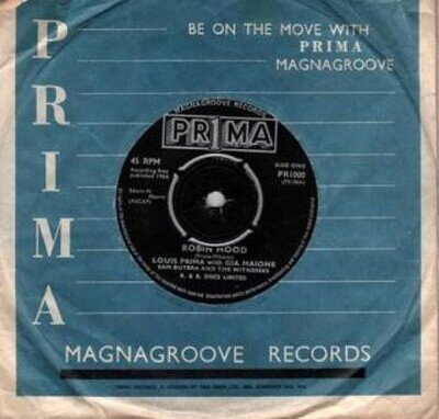 Louis Prima With Gia Maione, Sam Butera And The Witnesses - Robin Hood / Angelin