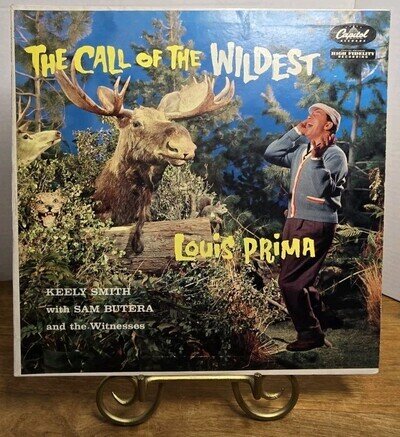 Louis Prima The Call of the Wildest Vinyl LP Capitol T836 1957 Mono Keely Smith