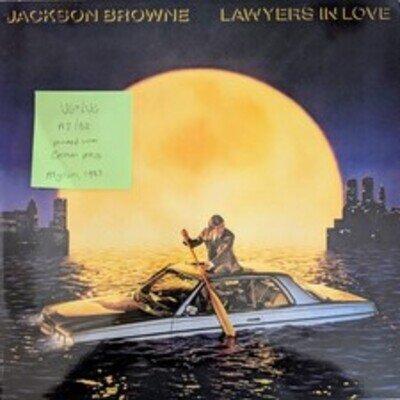 Jackson Browne Lawyers In Love Vinyl Record VG+/VG 960268 1983