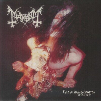 MAYHEM - Live In Bischofswerda - Vinyl (limited red vinyl LP)