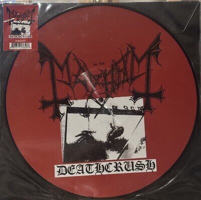 Mayhem - Deathcrush - 12” Picture Disc Vinyl Reissue (2017 UK) - New