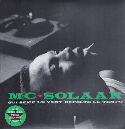 MC Solaar Qui Sème Le Vent Récolte Le Tempo LP Transparent New Sealed Polydor