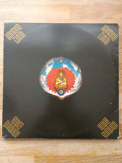 Santana Lotus 3LP Holland Press COMPLETE 2 Posters VG+ Vinyl CBS/Sony