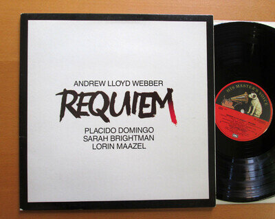 Andrew Lloyd Webber Requiem Placido Domingo Sarah Brightman EL 27 0242 1 NM/EX