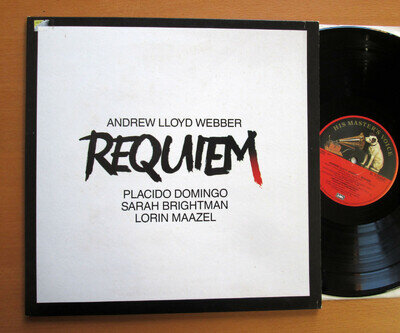 Andrew Lloyd Webber Requiem Placido Domingo Sarah Brightman EMI EL 27 0242 1