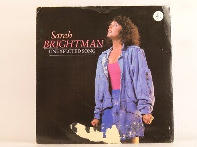 SARAH BRIGHTMAN UNEXPECTED SONG (109) 2 Track 7" Single including Picture Sleeve