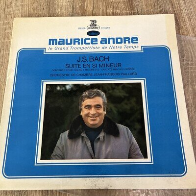 Maurice André interprète J.S. Bach* - Huguette Fernandez - Orchestre De Chambr
