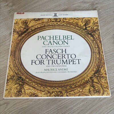 Erato/Maurice André - Pachelbel Canon/Fasch Trumpet (12" LP, 1972)