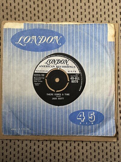 JACK SCOTT - THERE COMES A TIME London 8970