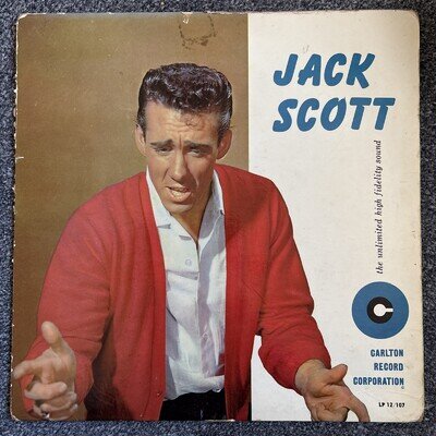 Jack Scott - Jack Scott Carlton LP 12/107 Monaural USA